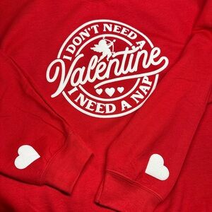 Valentine Red Sweatshirt